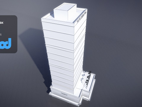 HK BOA Tower Model 3D