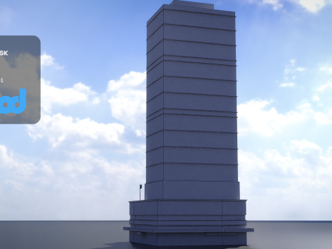 HK BOA Tower Model 3D