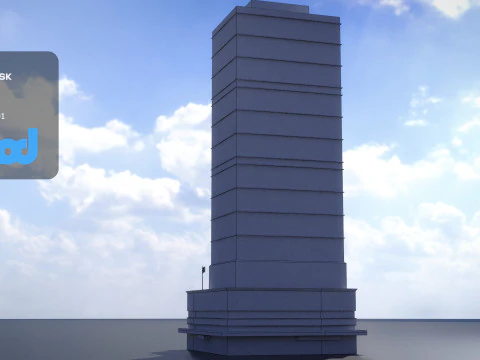 HK BOA Tower 3D Model