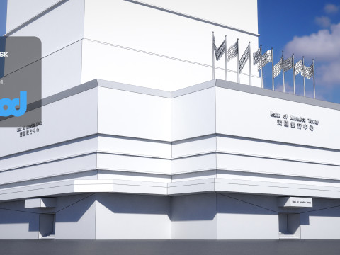 HK BOA Tower Model 3D