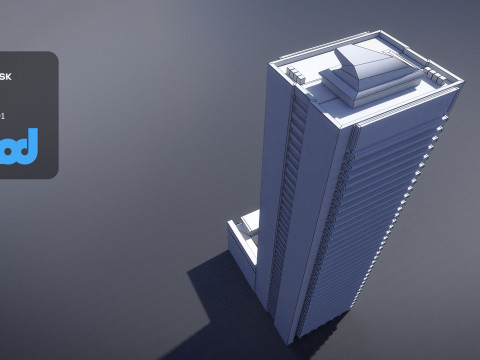 HK Building 0003 3D 모델