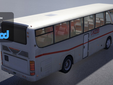 HK Bus 004 3D Model