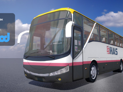 HK Bus 005 3Dモデル