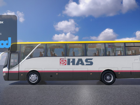 HK Bus 005 3D-Modell