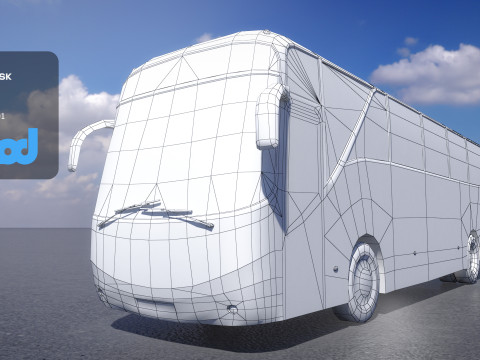 HK Bus 005 3D-Modell
