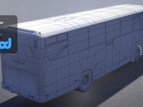 HK Bus 005 3D-Modell