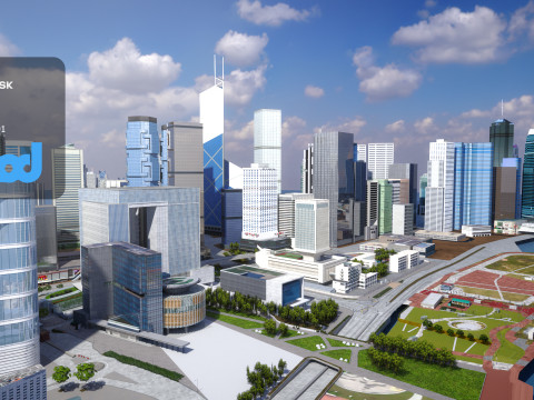 HK Central 3Dモデル