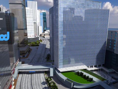 HK Central 3D Model