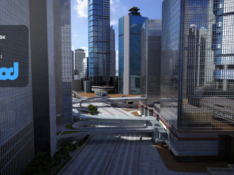 HK Central 3D Model