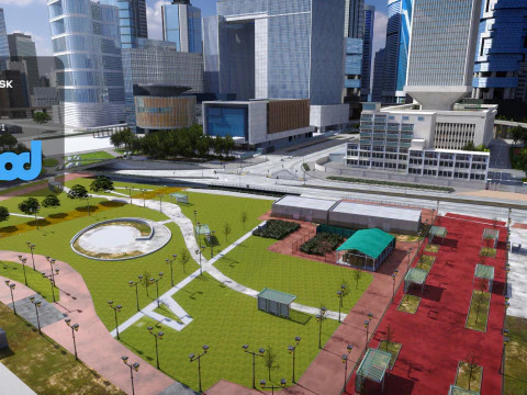 HK Central 3D Model