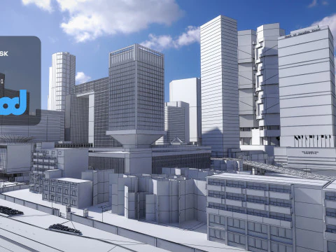 HK Central 3D Model