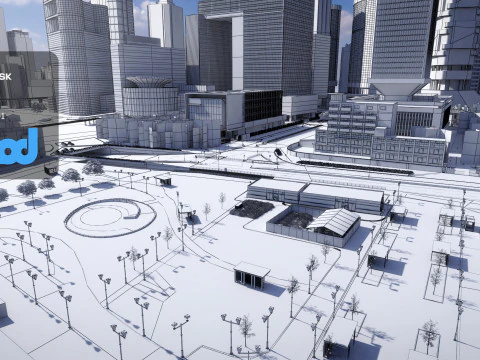 HK Central 3D Model