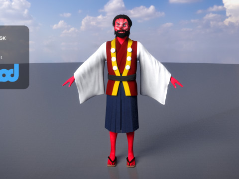 Tengu Modèle 3D