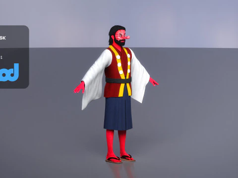 Tengu 3D Model