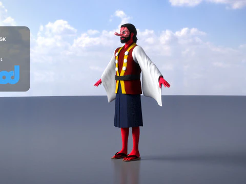 Tengu 3D Model