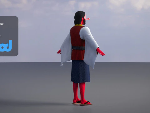 Tengu 3D Model