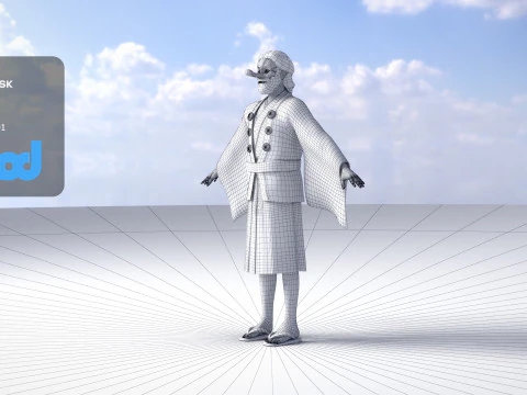 Tengu 3D Model