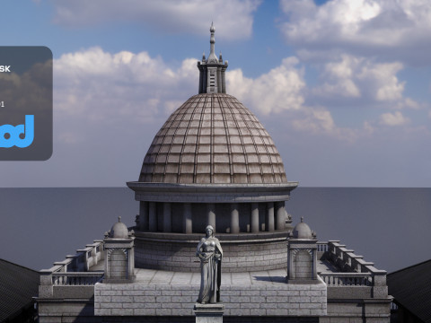 HK LegislativeCouncil 001 3D Model