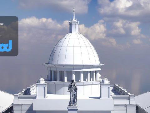 HK LegislativeCouncil 001 3D Model