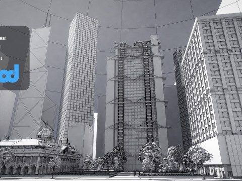HK LegislativeCouncil 002 Modelo 3D