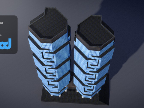 HK Lippocentre 3Dモデル