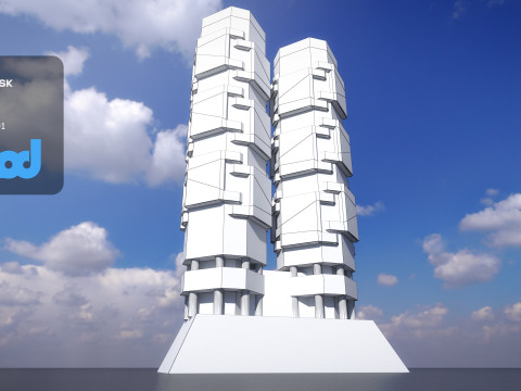 HK Lippocentre 3Dモデル