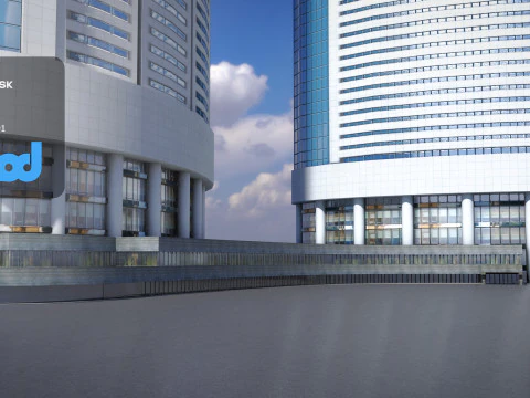 HK Shangrila 3D Model