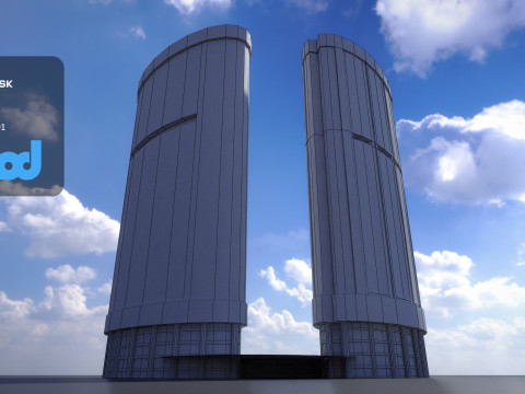 HK Shangrila Modello 3D