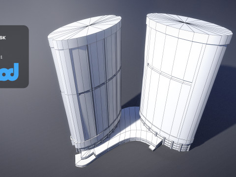 HK Shangrila Modello 3D