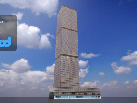 Hong Kong pi&ugrave; a est Modello 3D