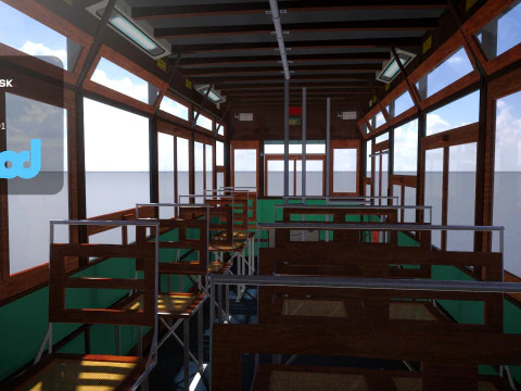 HK Tram 3D Model