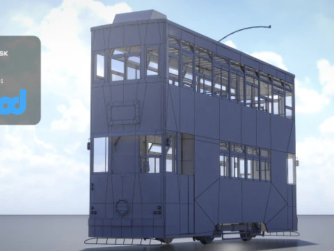 HK Tram 3D Model