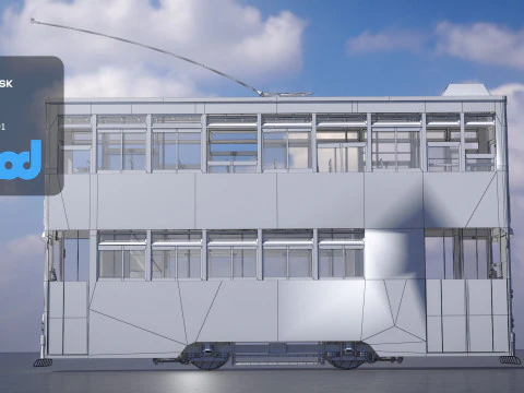 HK Tram 3D Model