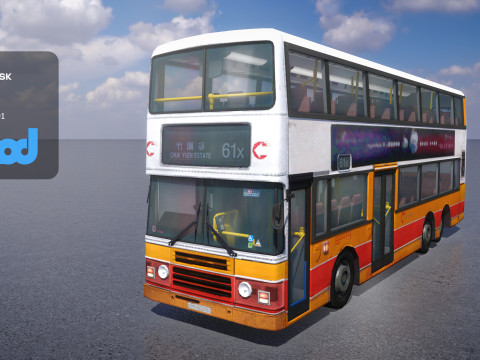 HK Doubledeck 002 3D Model