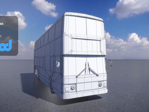 HK Doubledeck 002 3D Модель