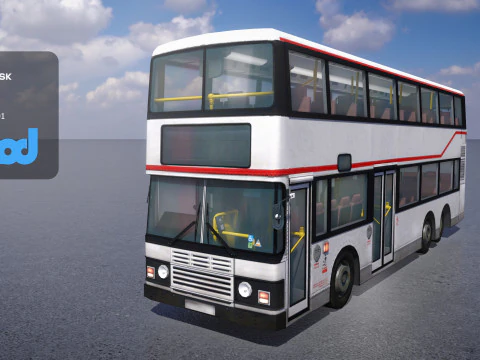 HK Doubledeck 004 3D Model