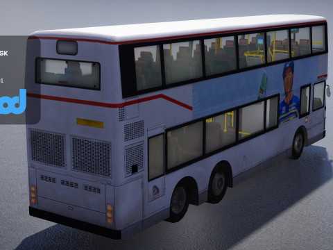 HK Doubledeck 004 3D Model