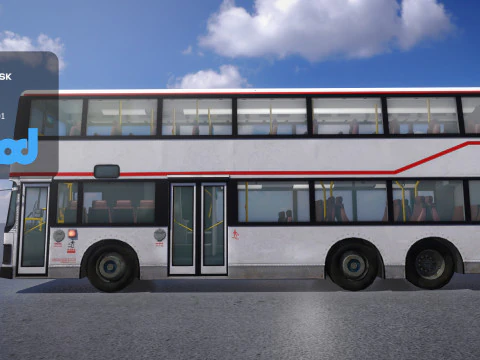 HK Doubledeck 004 3D Model