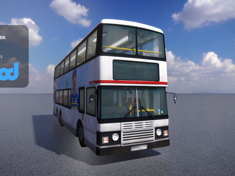 HK Doubledeck 004 3D Model