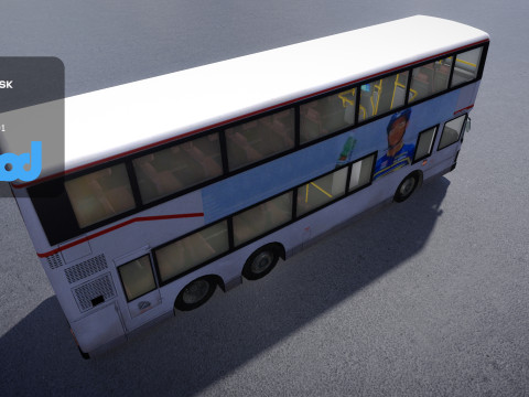 HK Doubledeck 004 3D Model