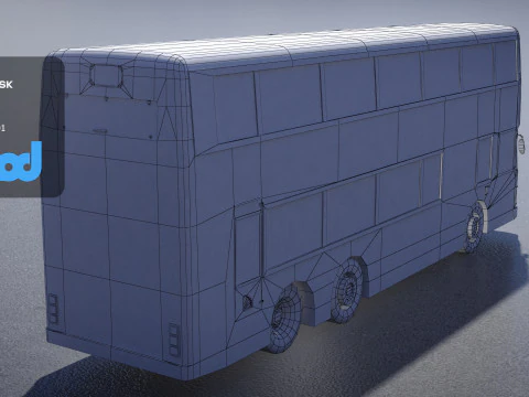 HK Doubledeck 004 3D Model