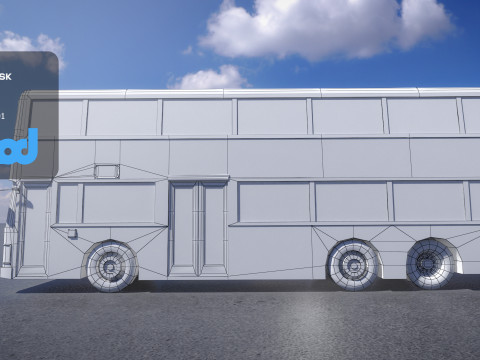 HK Doubledeck 004 3D Model