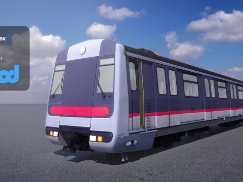 HK MTR 3D Модель