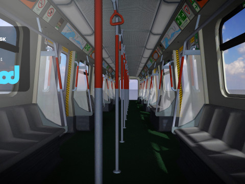 HK MTR 3D Model
