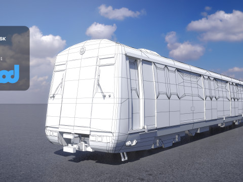 HK MTR 3D Model