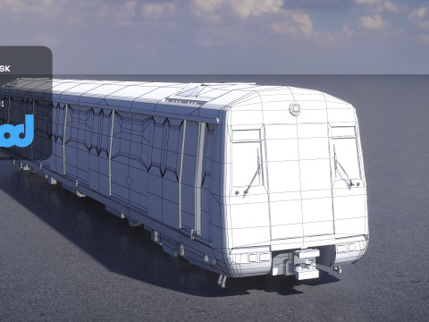 HK MTR 3D Model