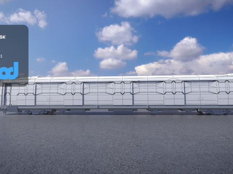 HK MTR 3D Model