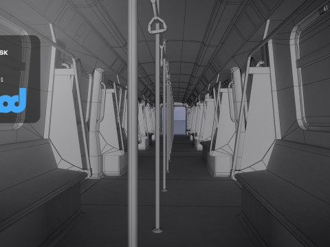 HK MTR 3D Model