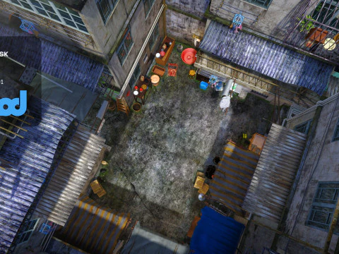 HK Street 0002 3D Model