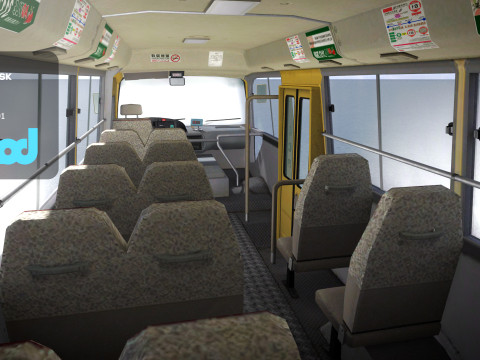 HK Van Left Hand Drive 001 Modelo 3D